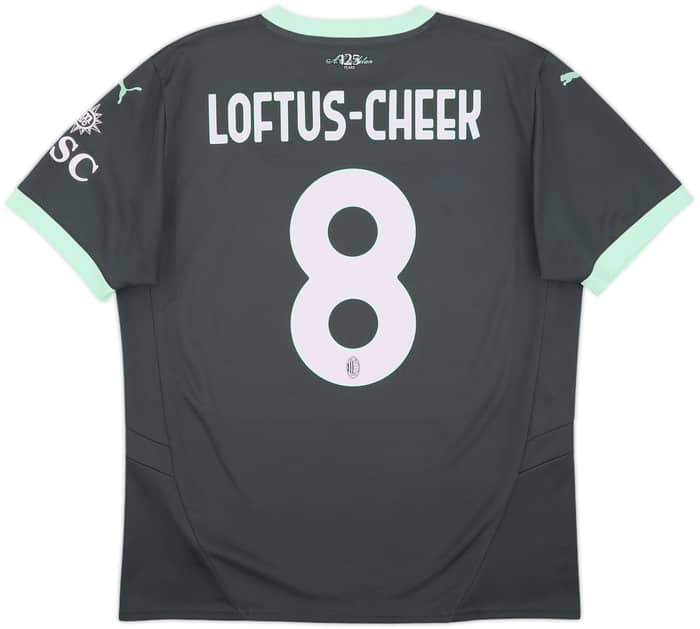 2024-25 AC MIlan Third Shirt Loftus Cheek #8 - 8/10 - (L)