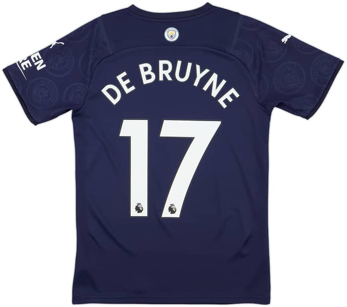 2021-22 Manchester City Third Shirt De Bruyne #17 - 10/10 - (S)