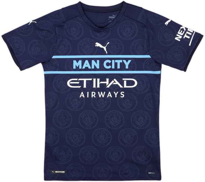 2021-22 Manchester City Third Shirt De Bruyne #17 - 10/10 - (S)