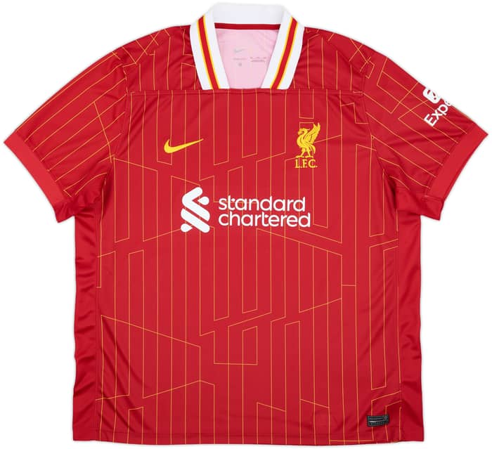 2024-25 Liverpool Home Shirt M.Salah #11 - 8/10 - (XXL)