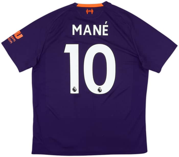 2018-19 Liverpool Away Shirt Mane #10 - 6/10 - (M)