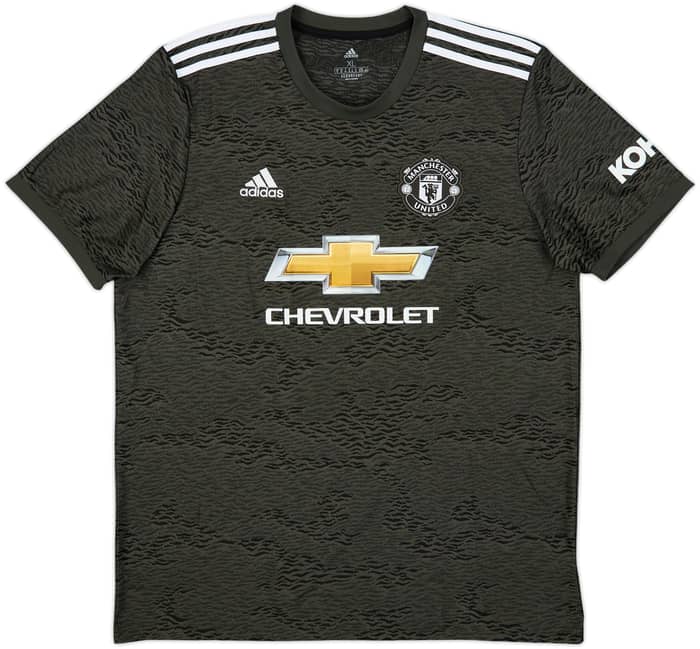 2020-21 Manchester United Away Shirt B.Fernandes #18 - 10/10 - (XL)