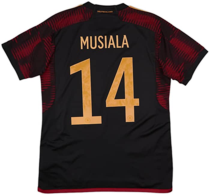 2022-23 Germany Away Shirt Musiala #14 - 10/10 - (M)