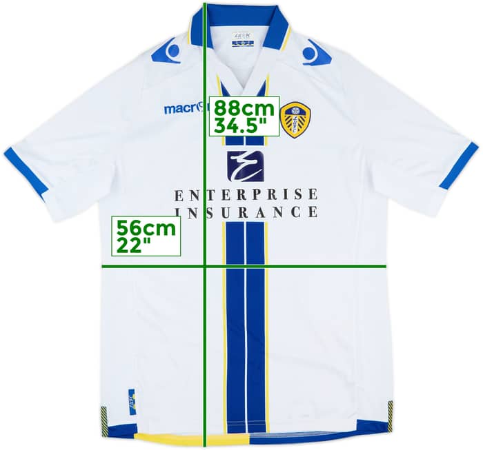 2013-14 Leeds United Home Shirt - 8/10 - (XL)