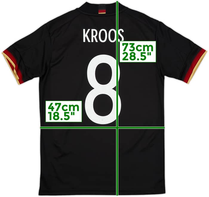 2020-21 Germany Away Shirt Kroos #8 - 10/10 - (S)