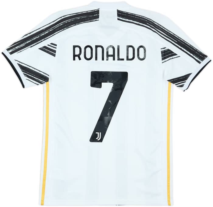 2020-21 Juventus Home Shirt Ronaldo #7 - 10/10 - (S)