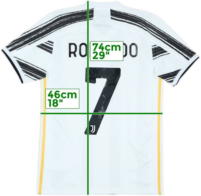 2020-21 Juventus Home Shirt Ronaldo #7 - 10/10 - (S)