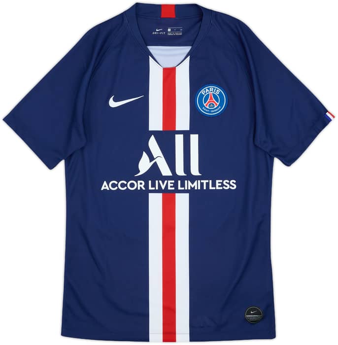 2019-20 Paris Saint-Germain Home Shirt Mbappe #7 - 10/10 - (S)