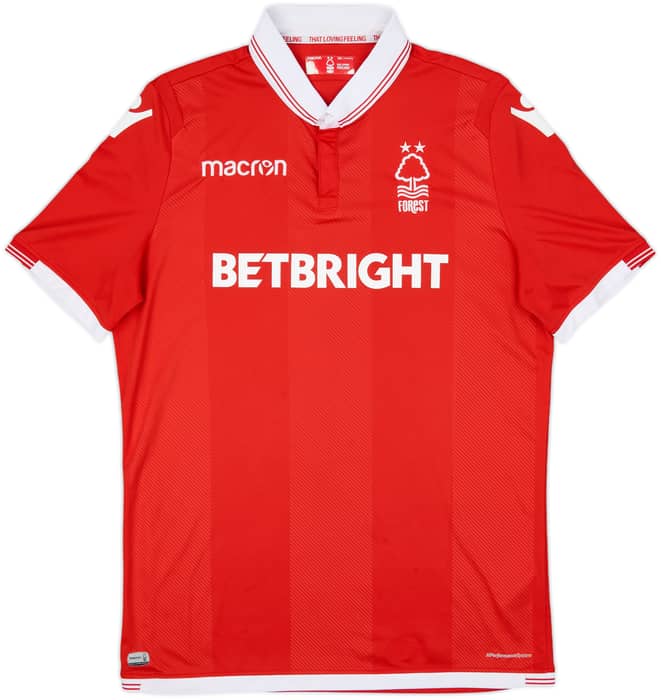 2018-19 Nottingham Forest Home Shirt Cash #14 - 8/10 - (XXL)