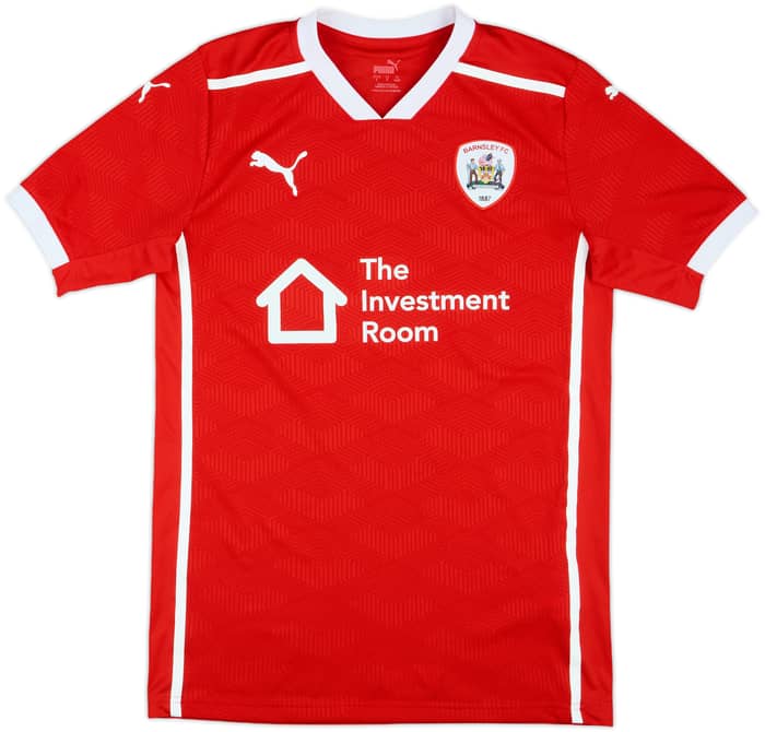 2020-21 Barnsley Home Shirt - 7/10 - (S)