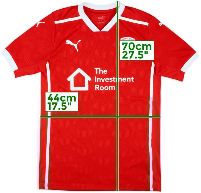 2020-21 Barnsley Home Shirt - 7/10 - (S)