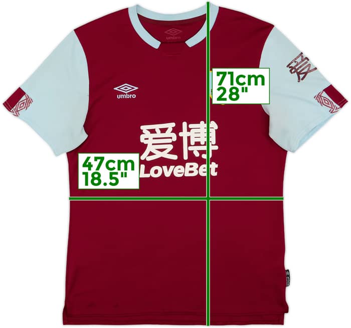 2019-20 Burnley Home Shirt - 5/10 - (M)