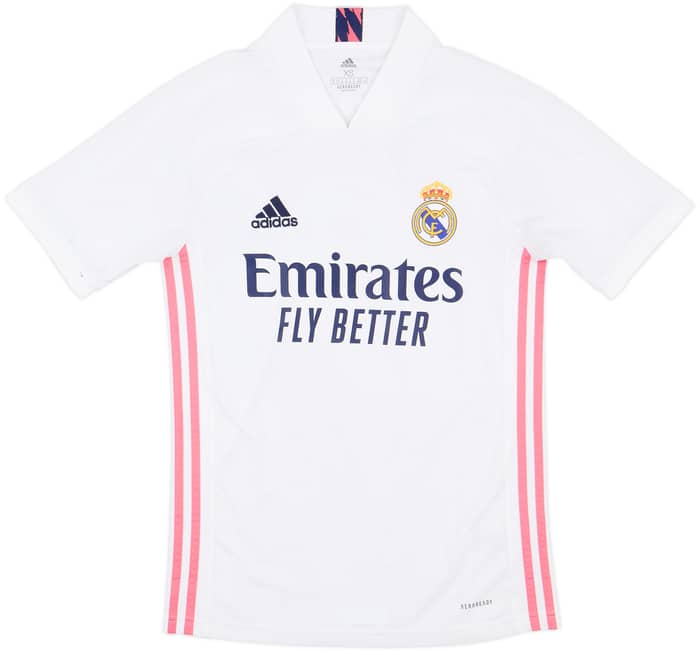 2020-21 Real Madrid Home Shirt Benzema #9 - 9/10 - (XS)