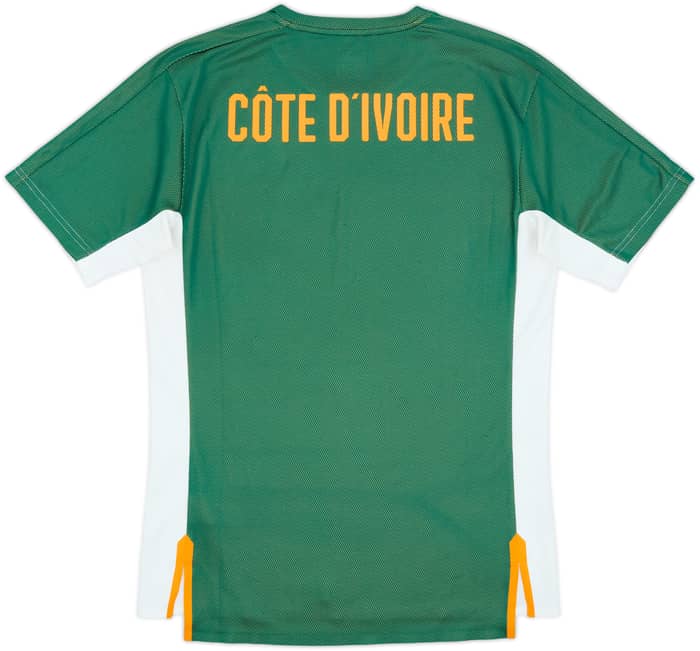 2017-18 Ivory Coast Player Issue Puma Training Shirt - 9/10 - (M)