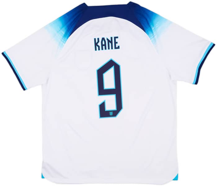 2022-23 England Home Shirt Kane #9 - 9/10 - (XL)