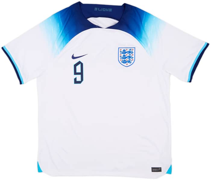 2022-23 England Home Shirt Kane #9 - 9/10 - (XL)