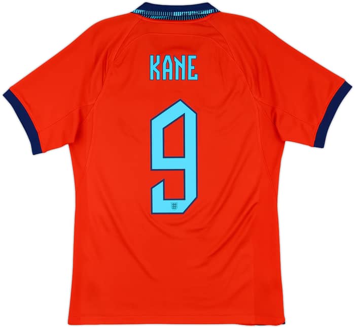 2022-23 England Away Shirt Kane #9 - 10/10 - (S)