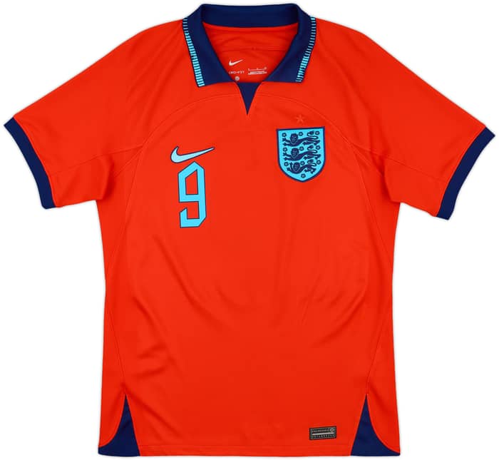 2022-23 England Away Shirt Kane #9 - 10/10 - (S)