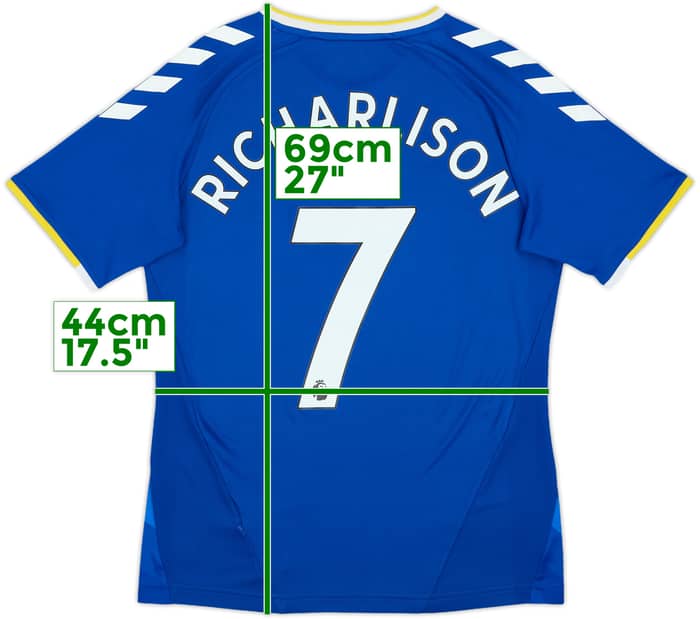 2021-22 Everton Home Shirt Richarlison #7 - 8/10 - (S)