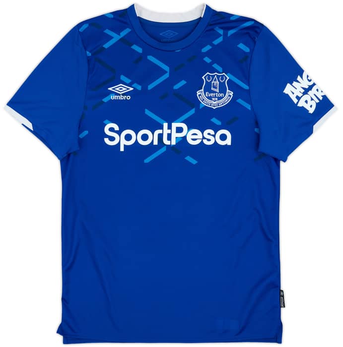 2019-20 Everton Home Shirt Baines #3 - 9/10 - (M)