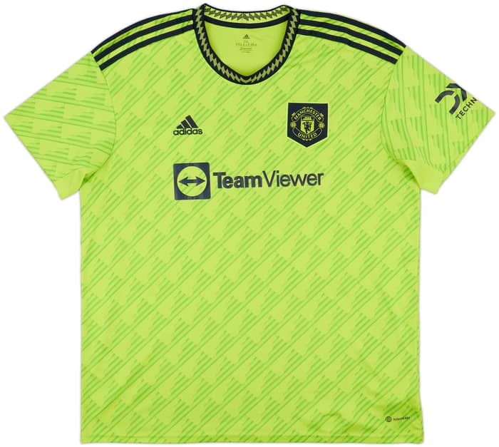 2022-23 Manchester United Third Shirt B.Fernandes #8 - 8/10 - (XXL)