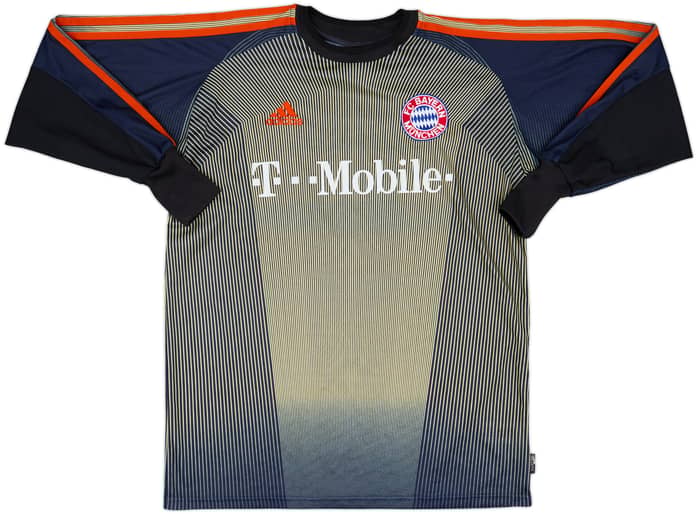 2003-04 Bayern Munich GK Shirt Kahn #1 - 7/10 - (S)