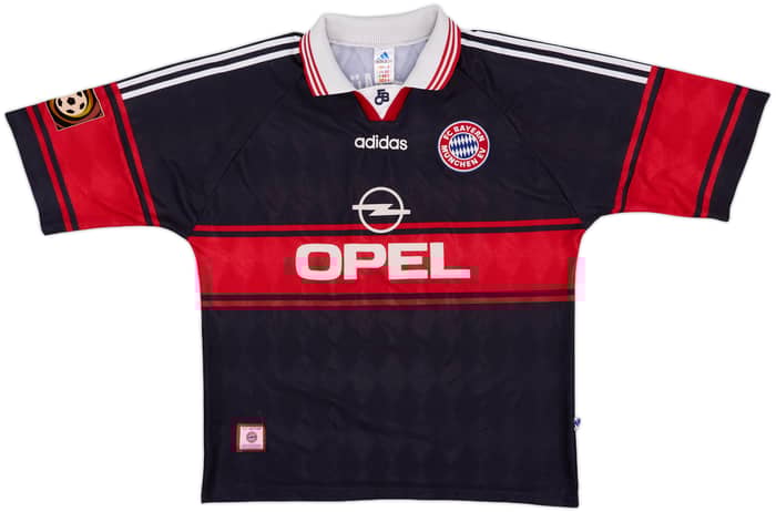 1997-99 Bayern Munich Home Shirt Kuffour #4 - 5/10 - (XL)