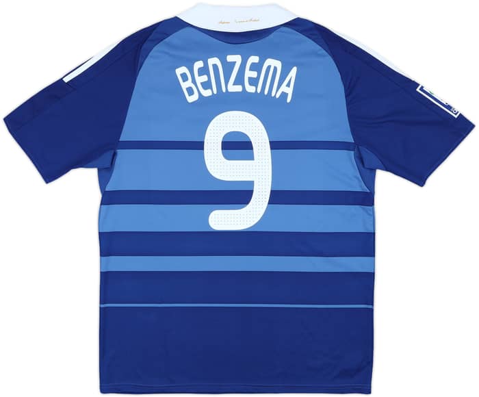 2008-09 France Home Shirt Benzema #9 - 9/10 - (XL)