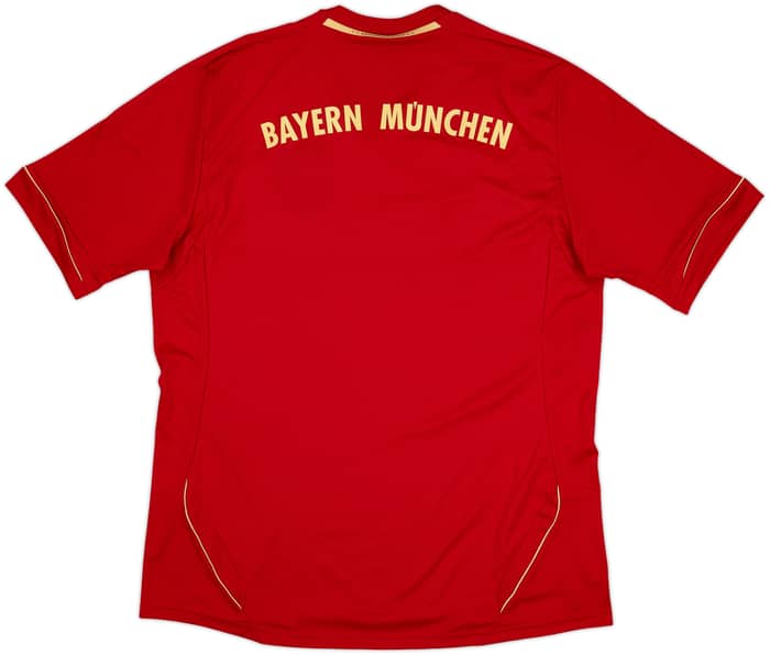 2011-13 Bayern Munich Signed Home Shirt - 9/10 - (XL)