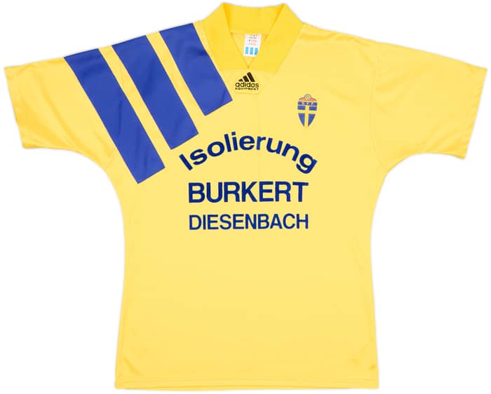 1992-94 Sweden Home Shirt #4 - 8/10 - (M)