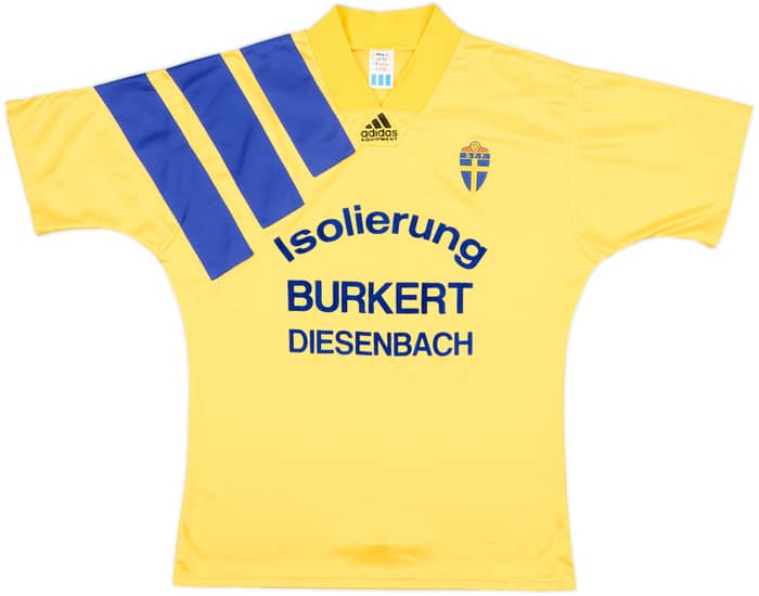 1992-94 Sweden Home Shirt #12 - 9/10 - (M)