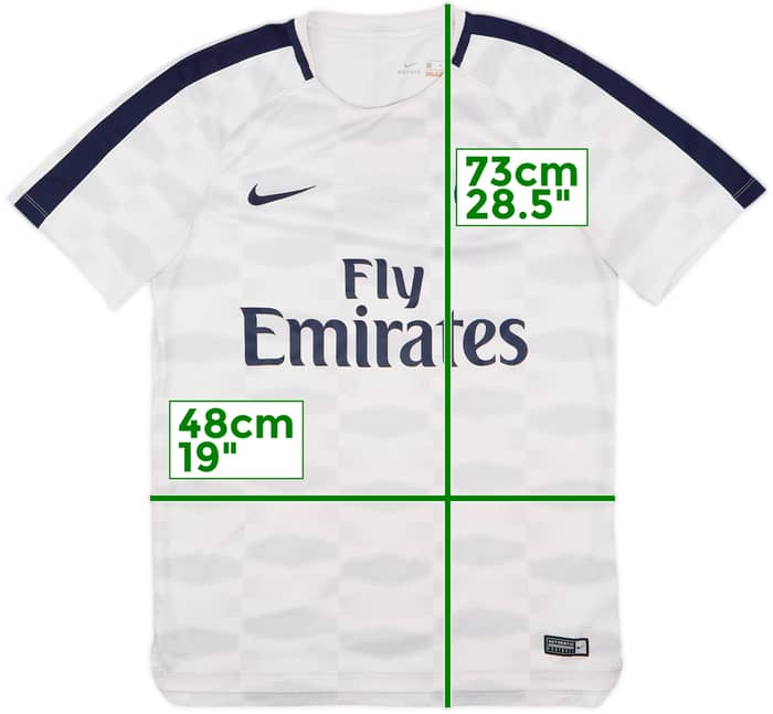 2017-18 Paris Saint-Germain Nike Training Shirt - 8/10 - (M)
