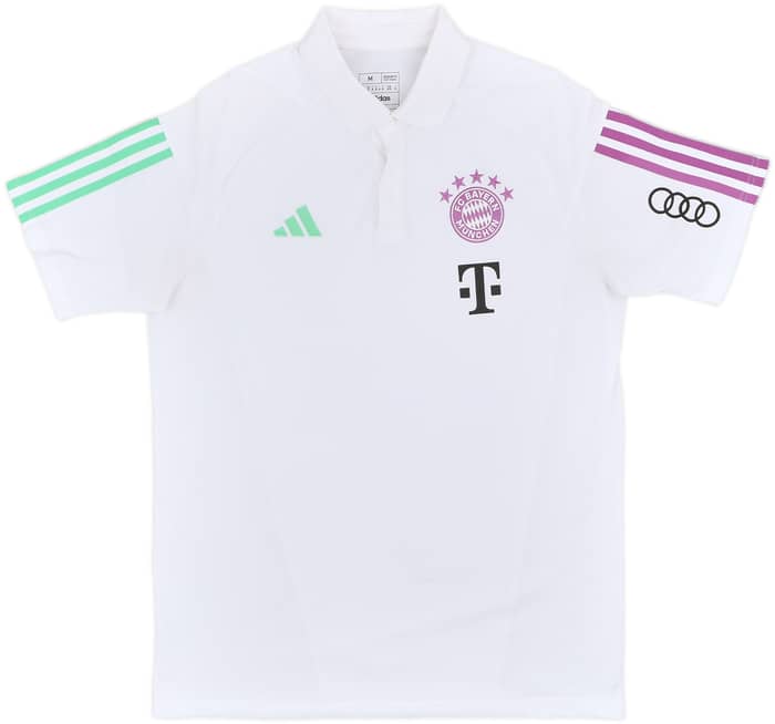 2023-24 Bayern Munich adidas Polo Shirt - 7/10 - (M)