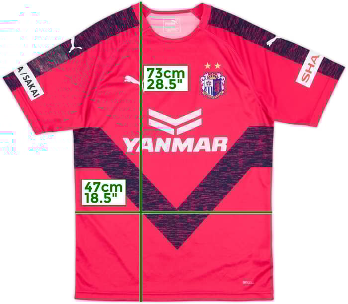 2019 Cerezo Osaka Home Shirt - 9/10 - (L)