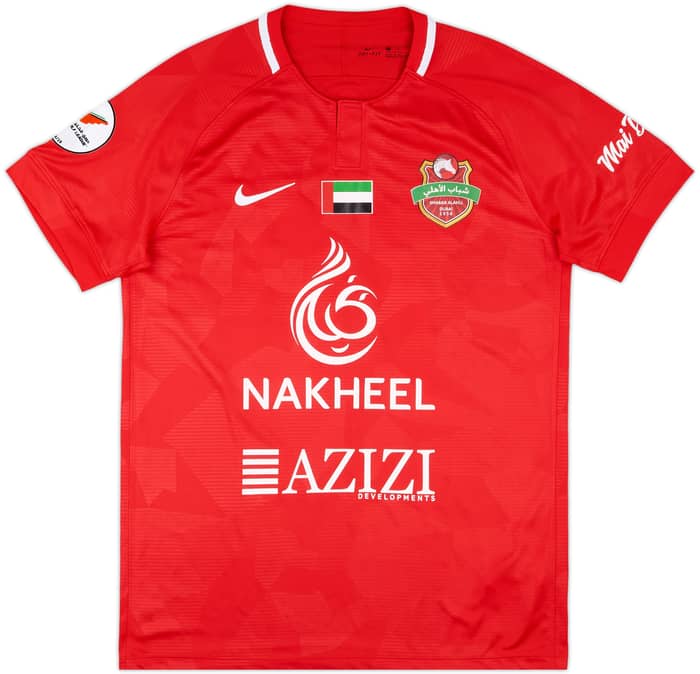 2018-19 Shabab Al Ahli Match Issue Home Shirt A.Alhashmi #70