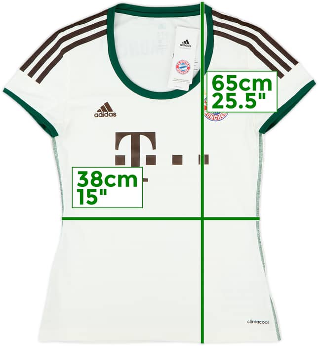 2013-14 Bayern Munich Away Shirt (Women's S)