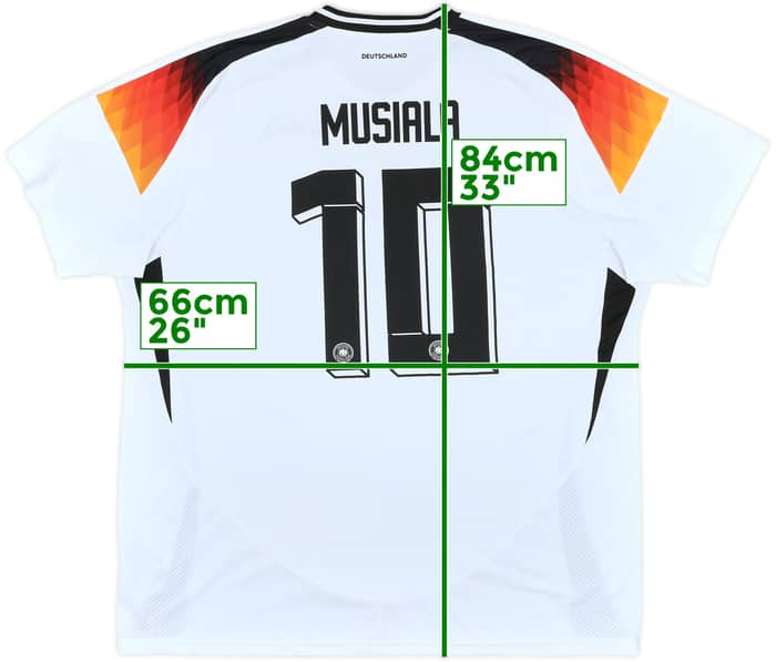 2024-25 Germany Home Shirt Musiala #10 - 8/10 - (XXL)