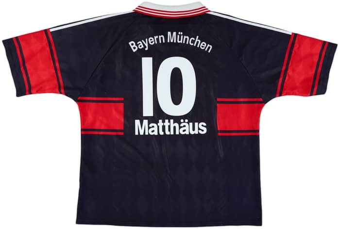 1997-99 Bayern Munich Home Shirt Matthaus #10 - 5/10 - (XXL)
