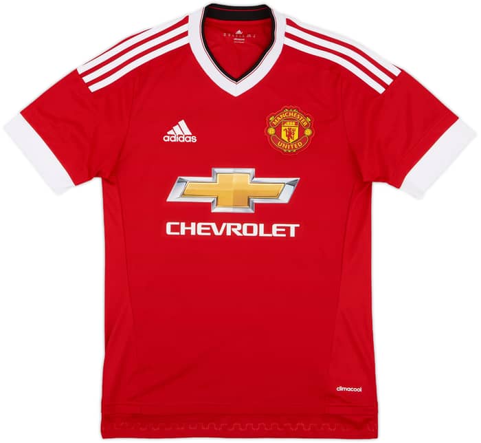 2015-16 Manchester United Home Shirt Rooney #10 - 9/10 - (XS)
