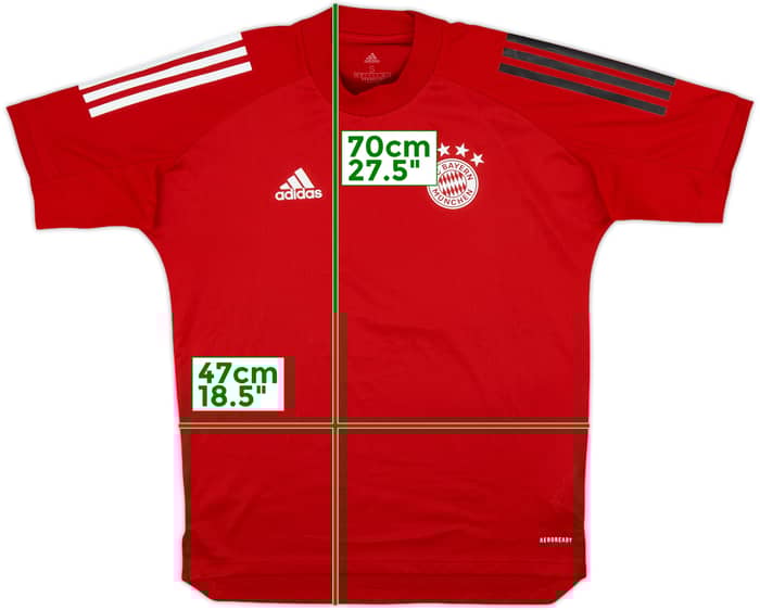 2020-21 Bayern Munich adidas Training Shirt - 10/10 - (S)