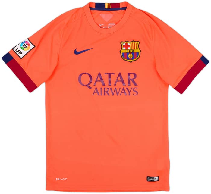 2014-15 Barcelona Away Shirt - 5/10 - (S)