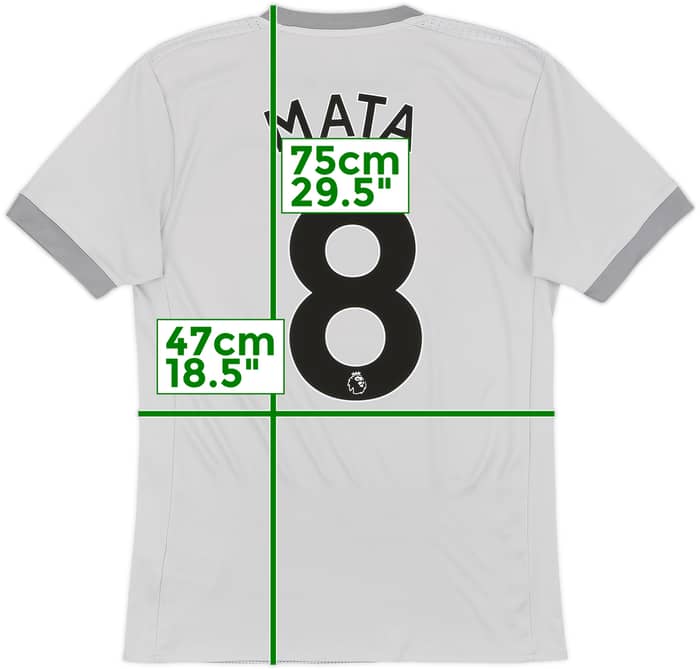 2017-18 Manchester United Third Shirt Mata #8 - 10/10 - (S)