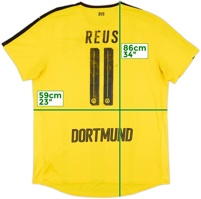 2016-17 Borussia Dortmund Home Shirt Reus #11 - 4/10 - (XXL)