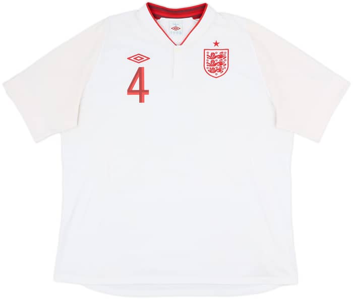 2012-13 England Home Shirt Gerrard #4 - 6/10 - (3XL)