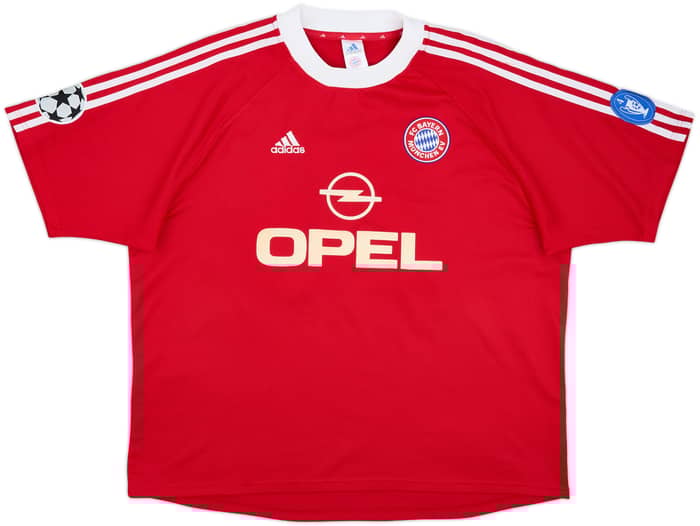 2001-02 Bayern Munich CL Shirt Hargreaves #23 - 8/10 - (XXL)