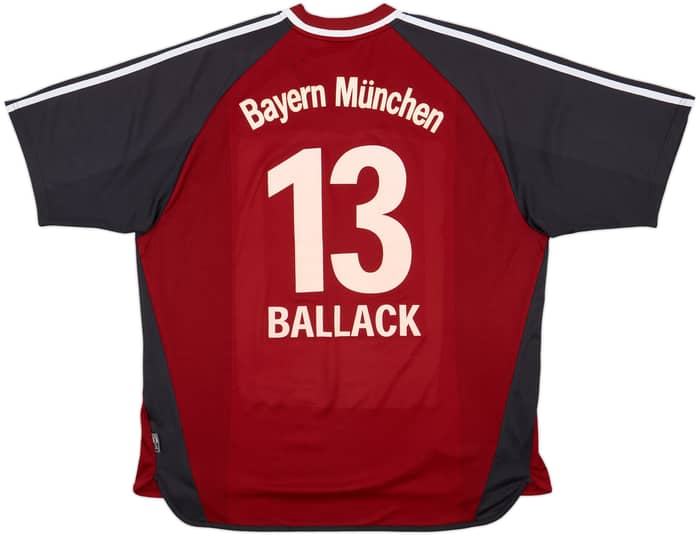 2002-03 Bayern Munich Home Shirt Ballack #13 - 8/10 - (XXL)