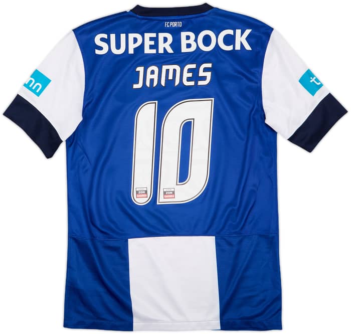 2012-13 Porto Home Shirt James #10 - 8/10 - (S)