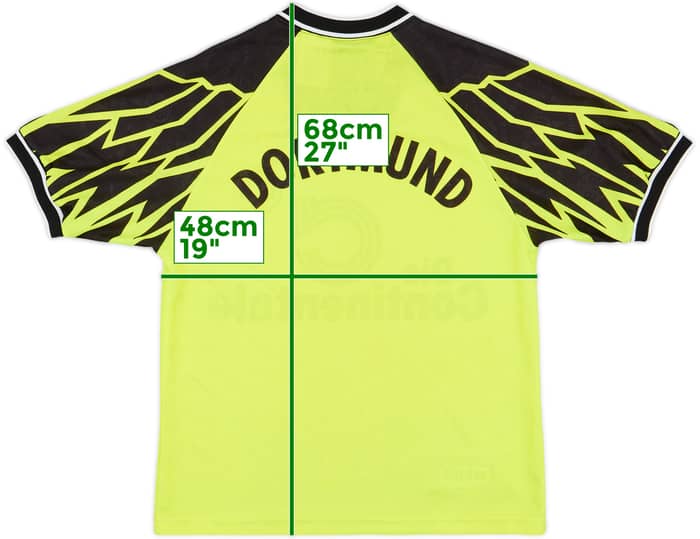1994-95 Borussia Dortmund Home Shirt - 8/10 - (S)