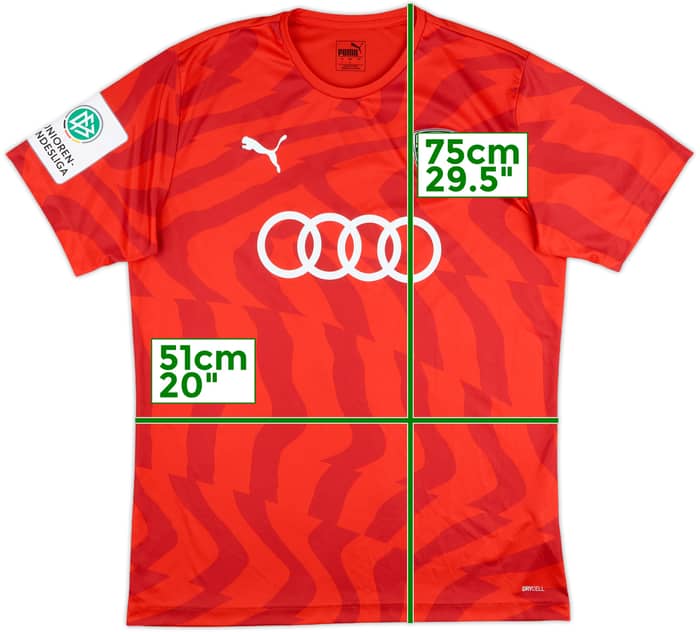 2019-20 FC Ingolstadt Match Issue Home Shirt #15