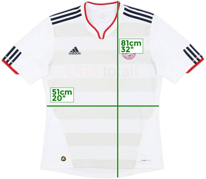 2010-11 Bayern Munich Away Shirt - 4/10 - (L)